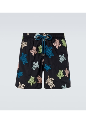 Vilebrequin Mistral embroidered swim trunks