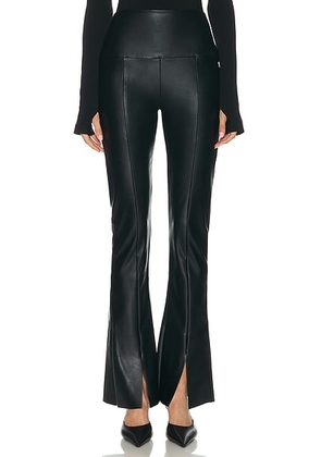 Norma Kamali Spat Legging in Black - Black. Size L (also in M, S, XL, XS).