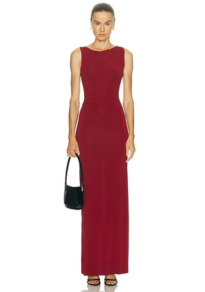 Mimchik Magnolia Gown in Syrah - Burgundy. Size 0 (also in 2, 4).