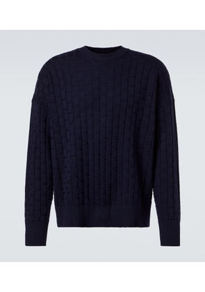 Plan C Ribbed-knit wool sweater