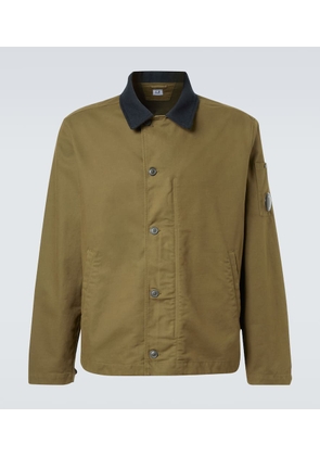 C.P. Company Lens cotton-blend overshirt