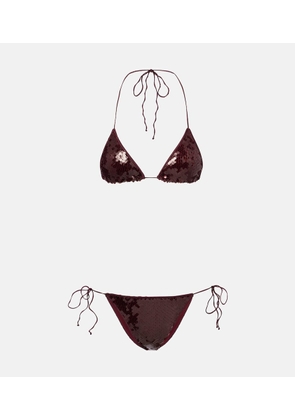 Oseree Marylin sequined bikini