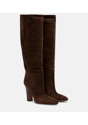 Paris Texas Lavinia 100 suede knee-high boots