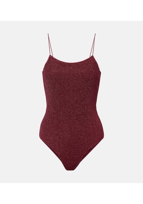 Oseree Lumiere open-back swimsuit