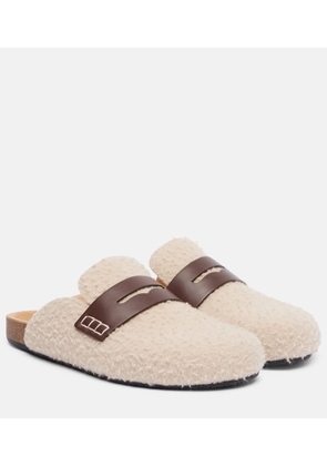 JW Anderson Felt mules