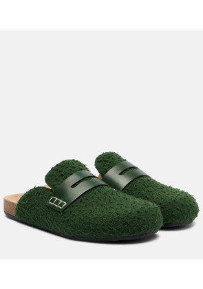 JW Anderson Felt mules