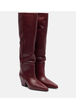 Paris Texas Jane 60 leather knee-high boots
