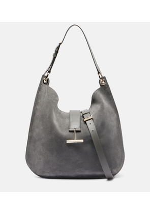 Tom Ford Tara Large suede crossbody bag