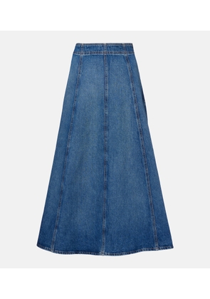 Ulla Johnson Uma denim midi skirt