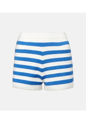 Posse Ari high-rise striped shorts