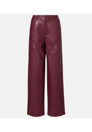 Rotate Mid-rise wide-leg pants