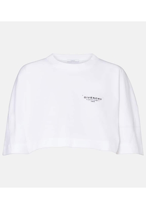 Givenchy Cropped logo cotton T-shirt