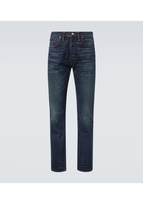 RRL Mid-rise slim jeans
