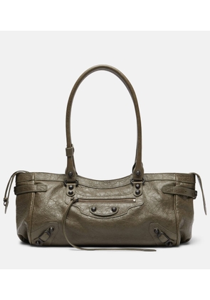 Balenciaga Le City East-West leather tote bag