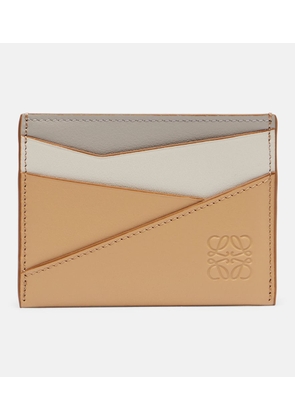 Loewe Puzzle leather cardholder