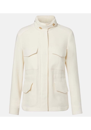 Loro Piana Traveller Mini linen crepe field jacket