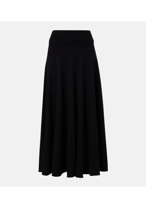 Extreme Cashmere NÂ°313 Twirl cashmere-blend maxi skirt