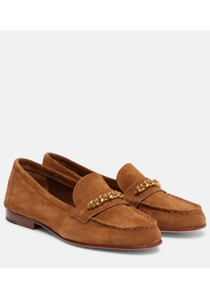 Veronica Beard Penny suede loafers