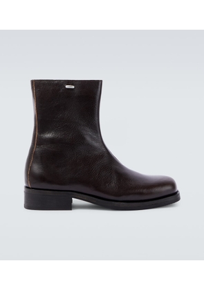 Our Legacy Camion leather ankle boots