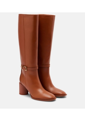 Zimmermann Eddie 70 leather knee-high boots
