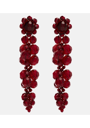 Simone Rocha Drip crystal-embellished drop earrings