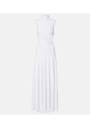 Alaia Turtleneck maxi dress