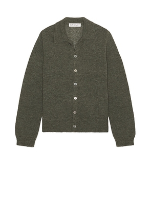 Our Legacy Evening Polo in Moss Green - Green. Size 46 (also in 50).