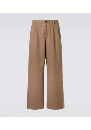 Our Legacy Bridge cotton twill wide-leg pants