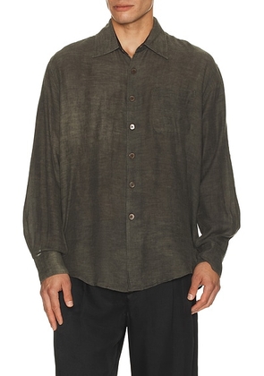 Our Legacy Above Shirt in Dark Cloud - Grey. Size 46 (also in 50).