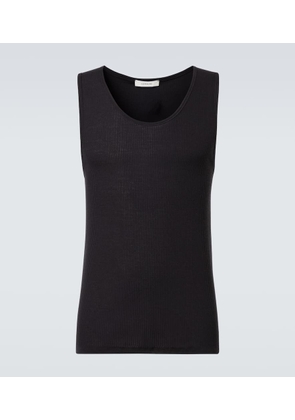 Lemaire Ribbed-knit wool tank top