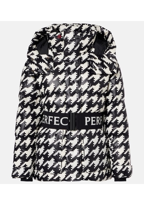 Perfect Moment Cortina houndstooth ski jacket