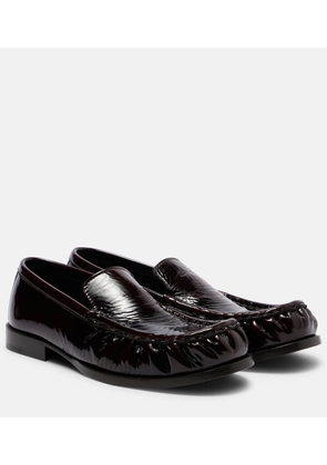 Dries Van Noten Patent leather loafers