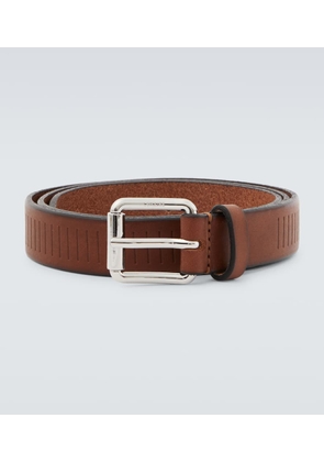 Lemaire Rail leather belt