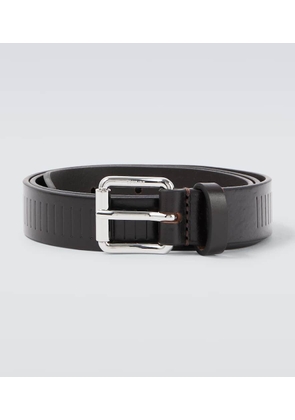 Lemaire Rail leather belt