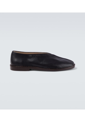Lemaire Leather slip-on shoes