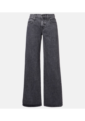 Slvrlake Mika mid-rise wide-leg jeans