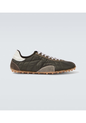 Maison Margiela Sprinter suede-trimmed sneakers