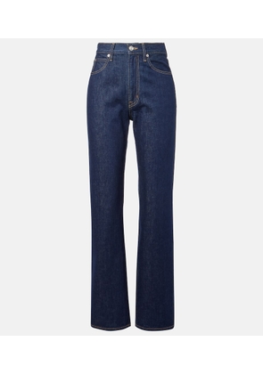 Slvrlake London high-rise straight jeans