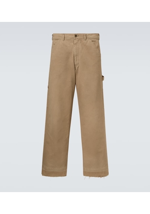 Maison Margiela Mid-rise wide-leg jeans