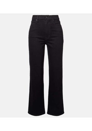 Slvrlake London mid-rise cropped straight jeans