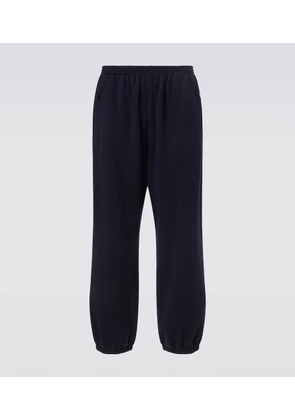 The Row Zaven cashmere and cotton sweatpants