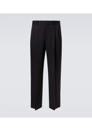The Row Zev virgin wool straight pants
