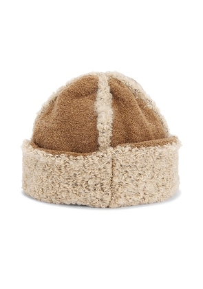 Magda Butrym Knit Beanie in Beige - Beige. Size all.