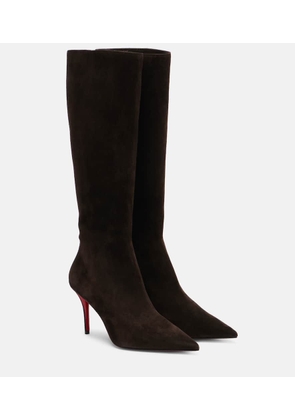 Christian Louboutin Suede knee-high boots