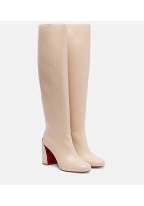 Christian Louboutin Leather knee-high boots