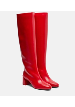 Christian Louboutin Janitta 55 leather knee-high boots