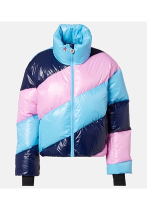 Perfect Moment Mojo striped down ski jacket