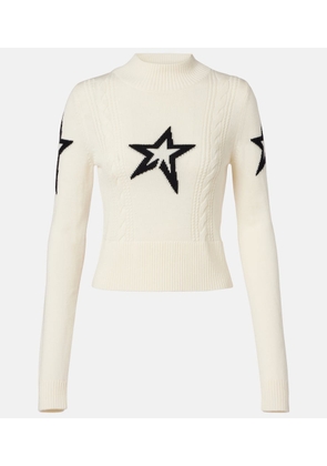 Perfect Moment Intarsia wool sweater