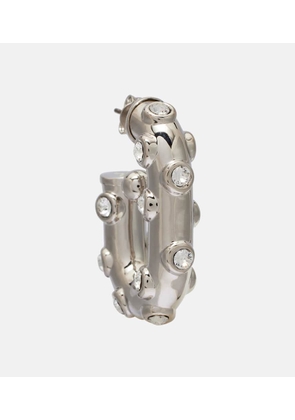 Rabanne Crystal-embellished hoop earrings