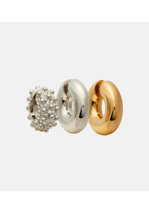 Rabanne Set of 3 ear cuffs